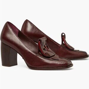 Tory Burch Banana Heel Buckle Loafer